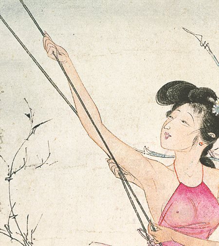禹州-胡也佛的仕女画和最知名的金瓶梅秘戏图